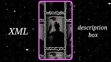 BOY ATTITUDE XML 😈🤫 || NEW TREND XML FILE 🤞🙂 || ATTITUDE SONG || @bxmlstatus