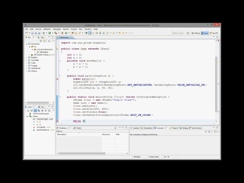 Creating Animation In eclipse java