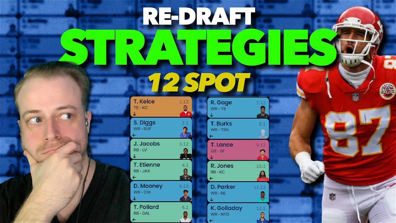 Strategy from PICK 12 in 2022 Fantasy Football Drafts YouTube