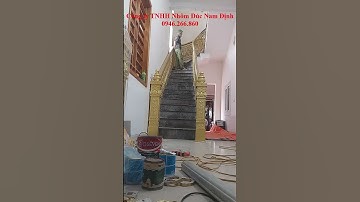 ✅ Lắp đặt cầu thang nhôm đúc tại Sơn La