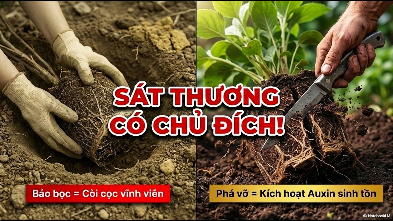 GỌT RỄ...? Cách Một Cái Cây Ra Rễ KHỔNG LỒ Ngay Từ Nhỏ! - YouTube