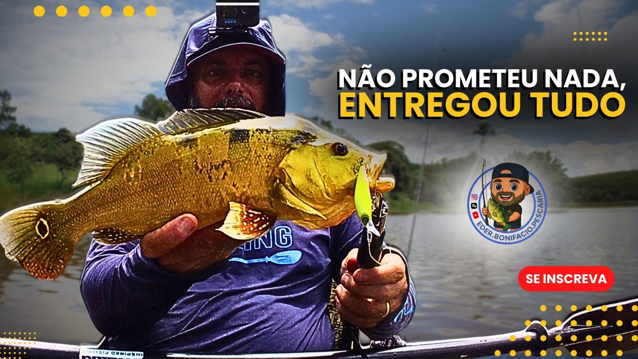 LAGO MISTERIOSO NOS SURPRENDEU DEMAIS - Pescaria Ultralight - Parte 1 de 2