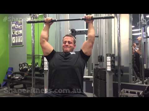 Shape Nation - Exercise of the Week - Cable Pullover