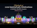 Highlights of 22nd anniversary celebrations of sssihms whitefield bengaluru  jan 19 2023