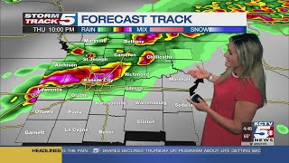 FORECAST: Tracking potential for strong storms today