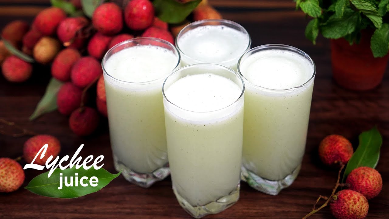 Litchi Juice / 10-12 लीची से बनाए पूरे परिवार के लिए लीची का जूस | Lychee Juice | Taste Unfold