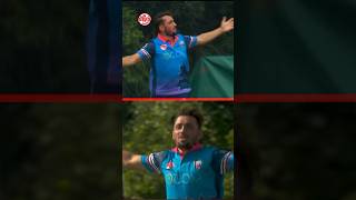 Hit the timber 🎯 Bring out the ✈️ | Zaman Khan | GT20 Canada