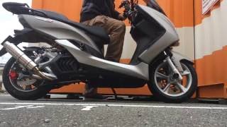 マジェスティS　wiruswin ハイパフォーマンスリアショック　伸び側減衰調整比較動画