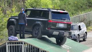 2024 Lexus GX 550 Two Wheel Balancing without Crawl Control With Me as the Driver!!