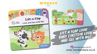 Lift A Flap Look Baby Einstein Look And See With Me
