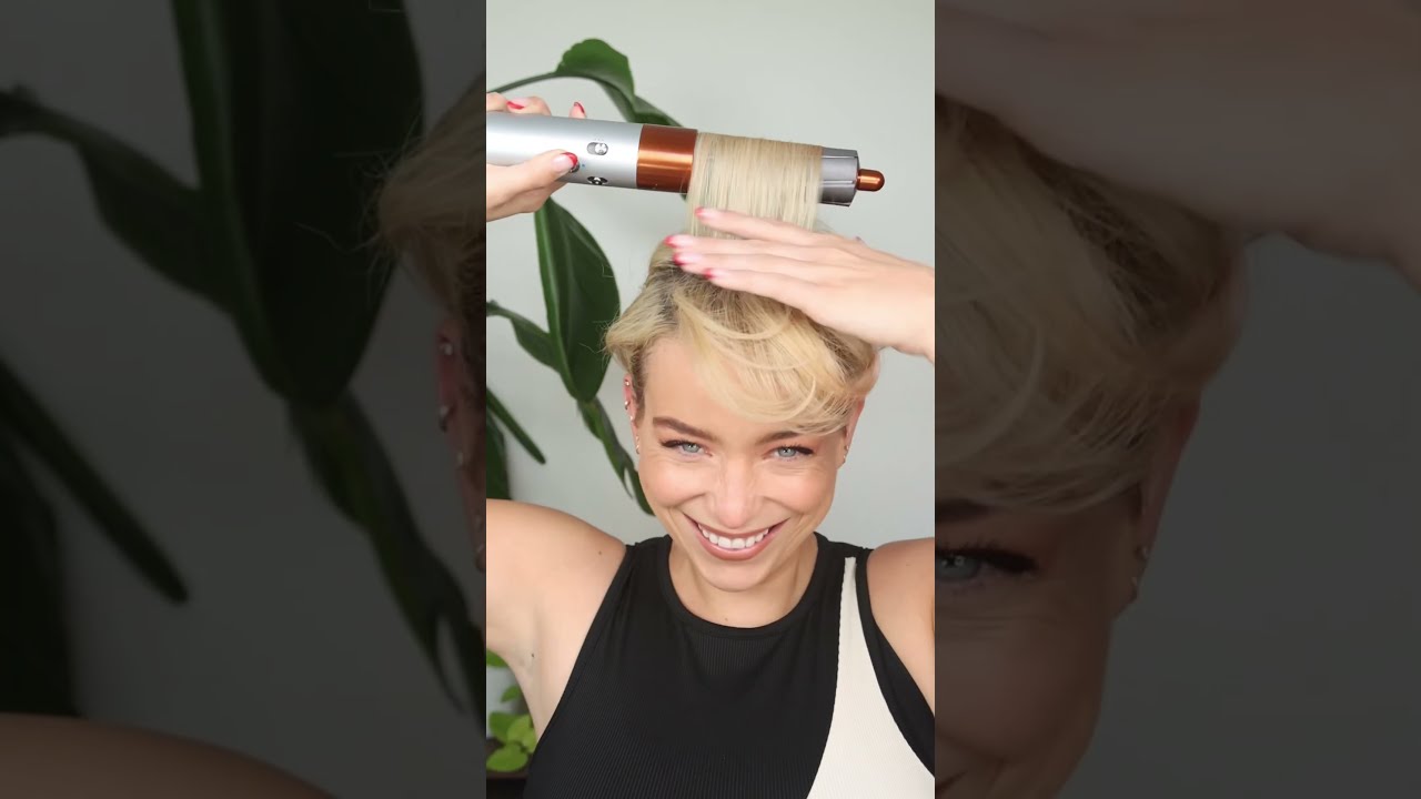 Airwraps On Short Pixie Hair Shorthair Pixiecut Pixiehaircut Airwrap