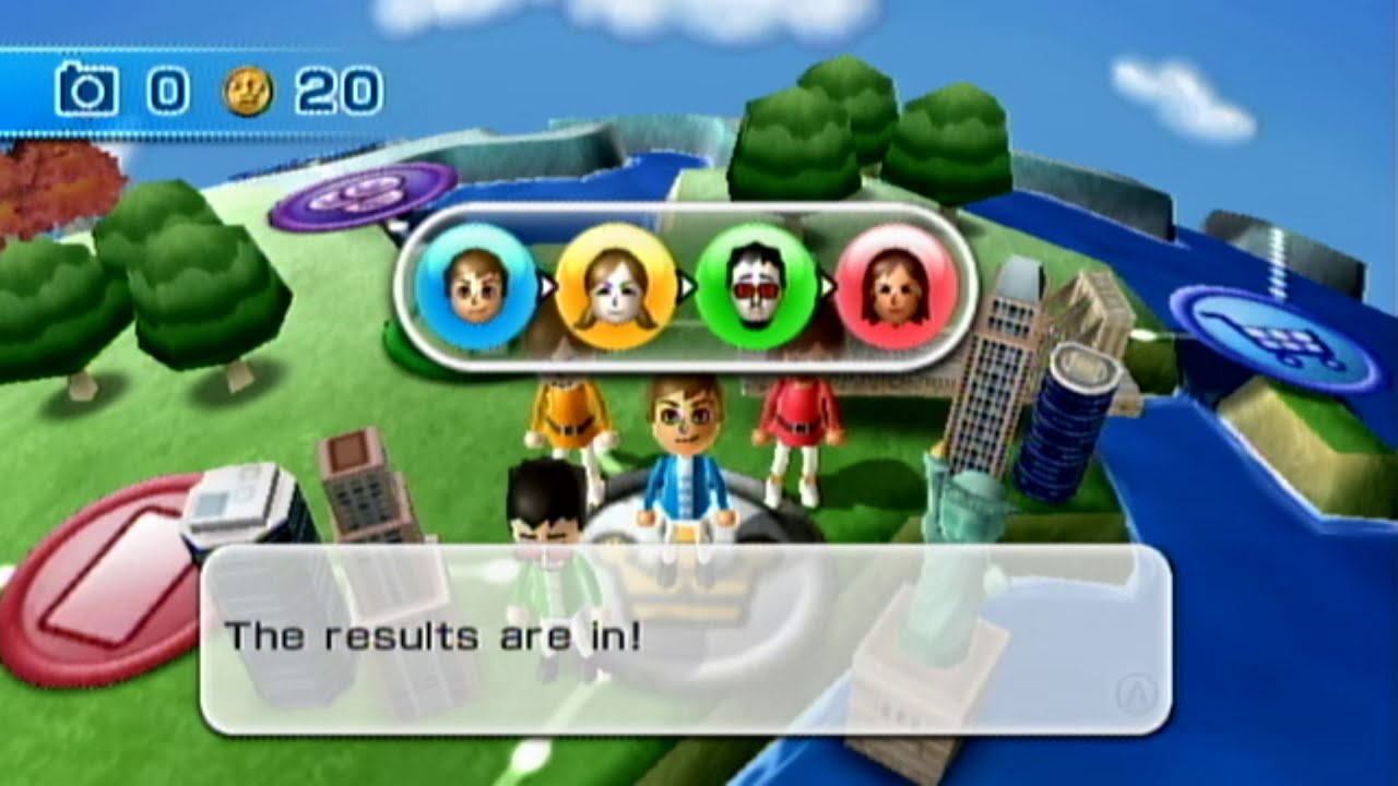 Wii Party - Globe Trot - Alexandre VS Master CPU