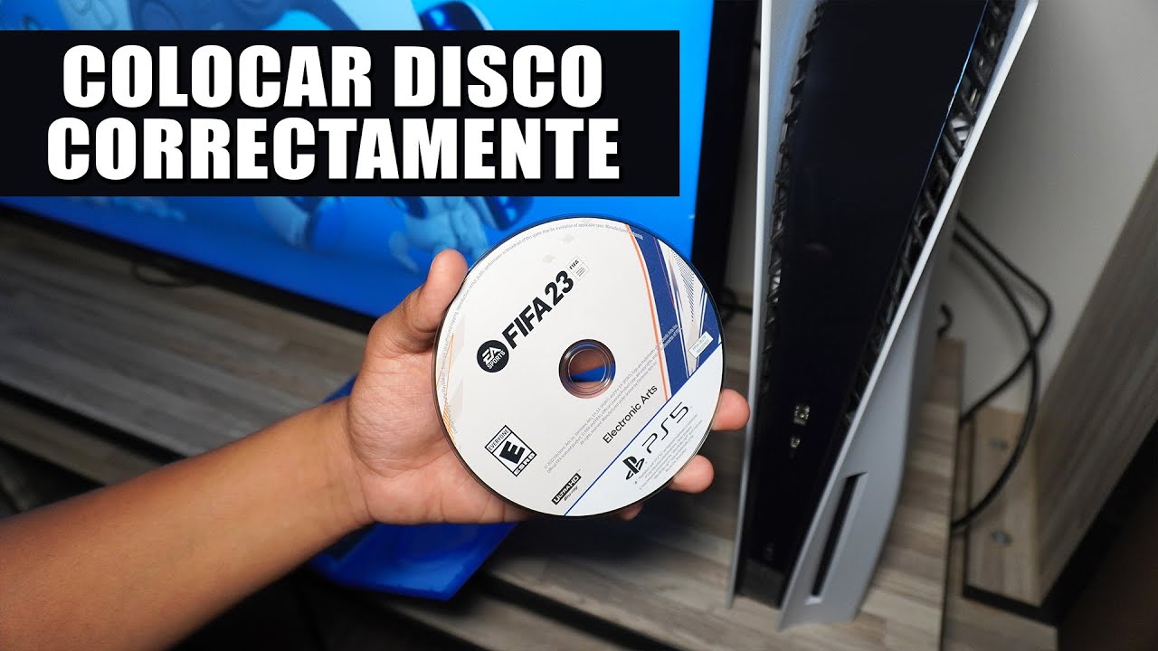 Cómo Poner Un Disco Correctamente en la PS5 - ¿Cómo Colocar un Disco en Ps5?  