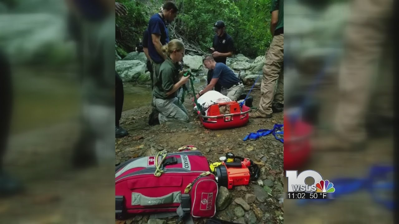 Woman who fell off waterfall tells tale of survival YouTube