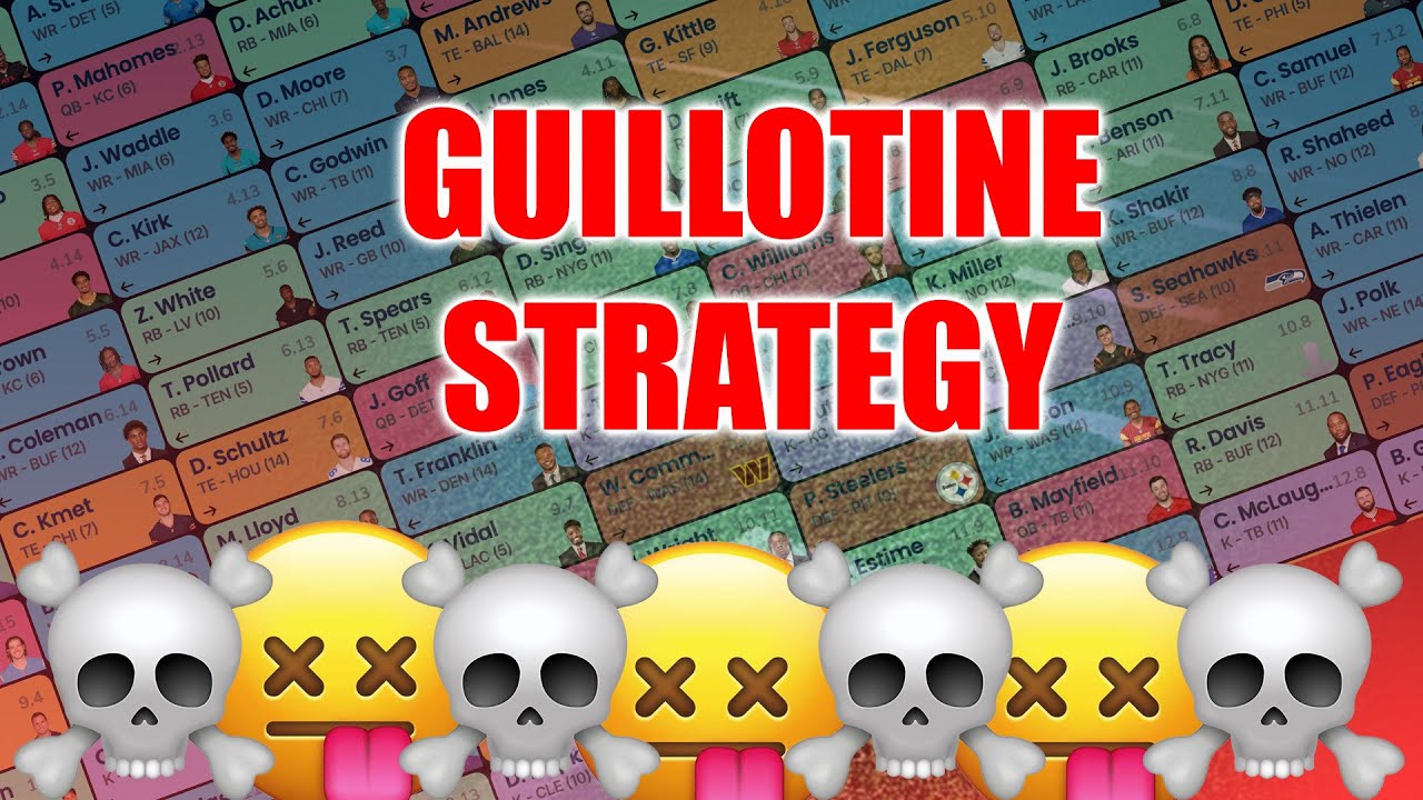 Just Trying To Survive Guillotine Fantasy Football League Strategies just-trying-to-survive-guillotine-fantasy-football-league-strategies
