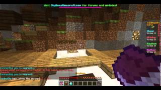 1st Time using SkyDoesMinecraft Server