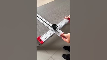 Adjustable T-Square Measuring Tool #youtubeshorts #youtube #youtuber #youtubeshort  #woodworking