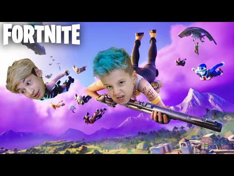 Артур и Давид Пробуют Играть а Арену Фортнайт Fortnite Arena