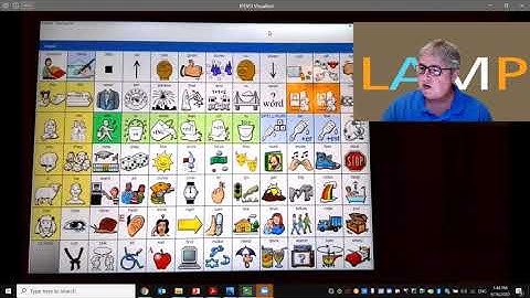 LAMP Words for Life let the individual hit entire sequence