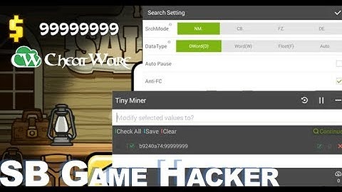 HOW TO USE SB GAME HACKER USING ANDROID for 9999999 Coins