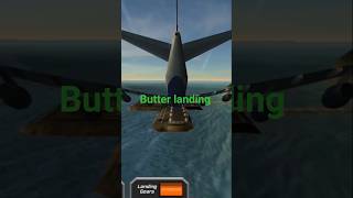 Flight pilot| butter landing with Boeing 747#viral#shorts#flightsimulator