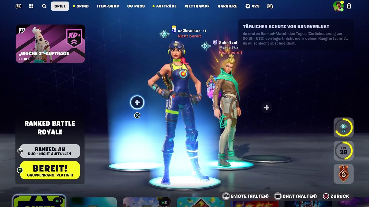 Fortnite OG Season Woche 2 ! Mit Julius! YouTube