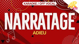 narratage - adieu [KARAOKE/OFF VOCAL]