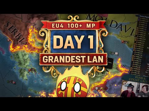 Biggest EU4 Event - EU4 Grandest Lan 2022 - Recap of day 1