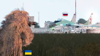 Ukrainian Sniper infiltrated military airfield and destroyed Russian super Jets at takeoff screenshot 3