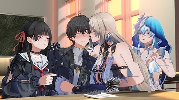 Chisa Jealous of Cartethyia Kiss Rover | Wuthering Waves Animation