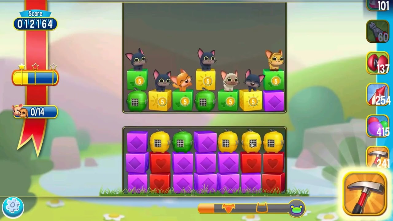 Pet Rescue Saga Level 7636 - NO BOOSTERS | SKILLGAMING ✔️