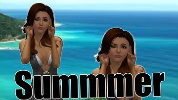 Sims 3: Create-a-Sim Winter and Summer Collab w/ RamiSimmer