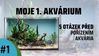 Nenáročné Akvárium Pro Začátečníky, Bez CO2/ Příručka Jak založit Akvárium/ #1 - 5 otázek před koupi