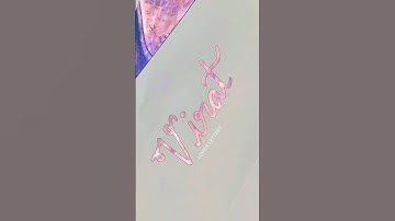 Comment your name #shorts #magicallettering #caligraphy #trending #magic #lettering #name #art