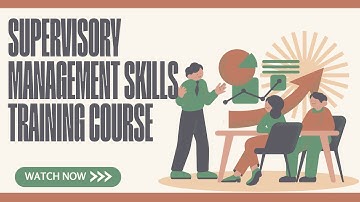 Supervisory Management Skills Training Course