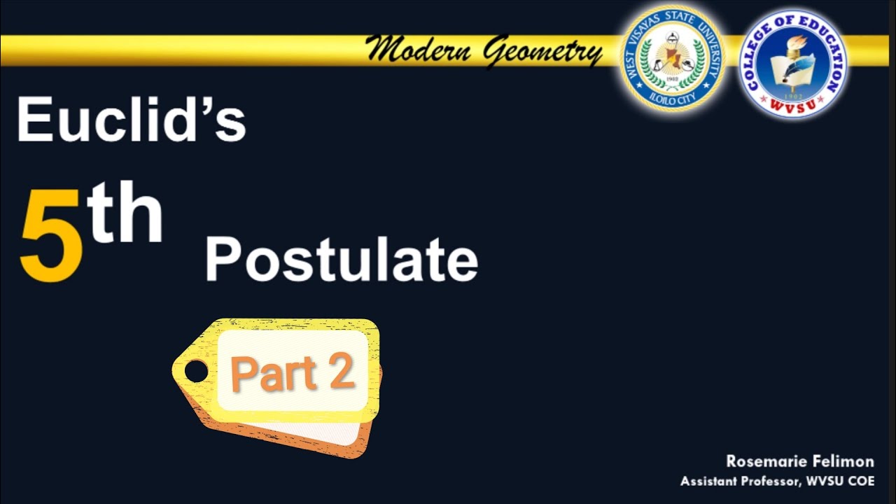 Proof of the Equivalence of Euclid's 5th Postulate and Playfair's Axiom