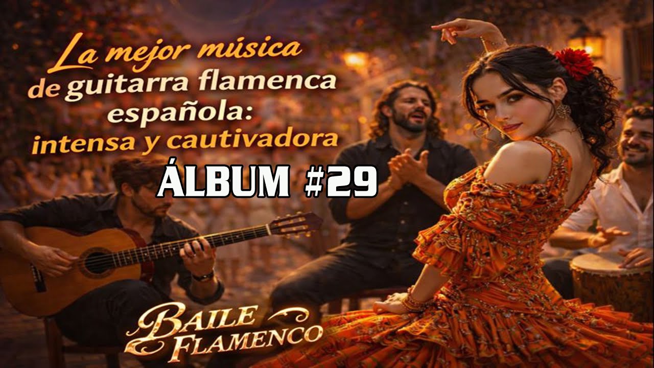 Las mejores piezas para guitarra flamenco N.°29 | Melodías relajantes ardiente del flamenco español