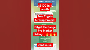 Earn $100-$500+ Free Crypto from Major Coin Airdrop | Bitget Wallet Airdrop | $3100 in 1 Month Proof