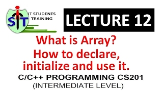 Array in C | Array in C++ | Array declaration in C/C++ | Array initialization in C/C++