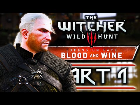 The Witcher 3: Blood and Wine - Part 1 - Toussaint! (Playthrough) - 1080P 60FPS - Death March