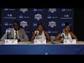 QF 2: West Virginia State Postgame Press Conference (March 1, 2018)