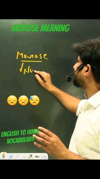 Morose Meaning ssc english englishgrammar vocabulary words morose-meaning-ssc-english-englishgrammar-vocabulary-words