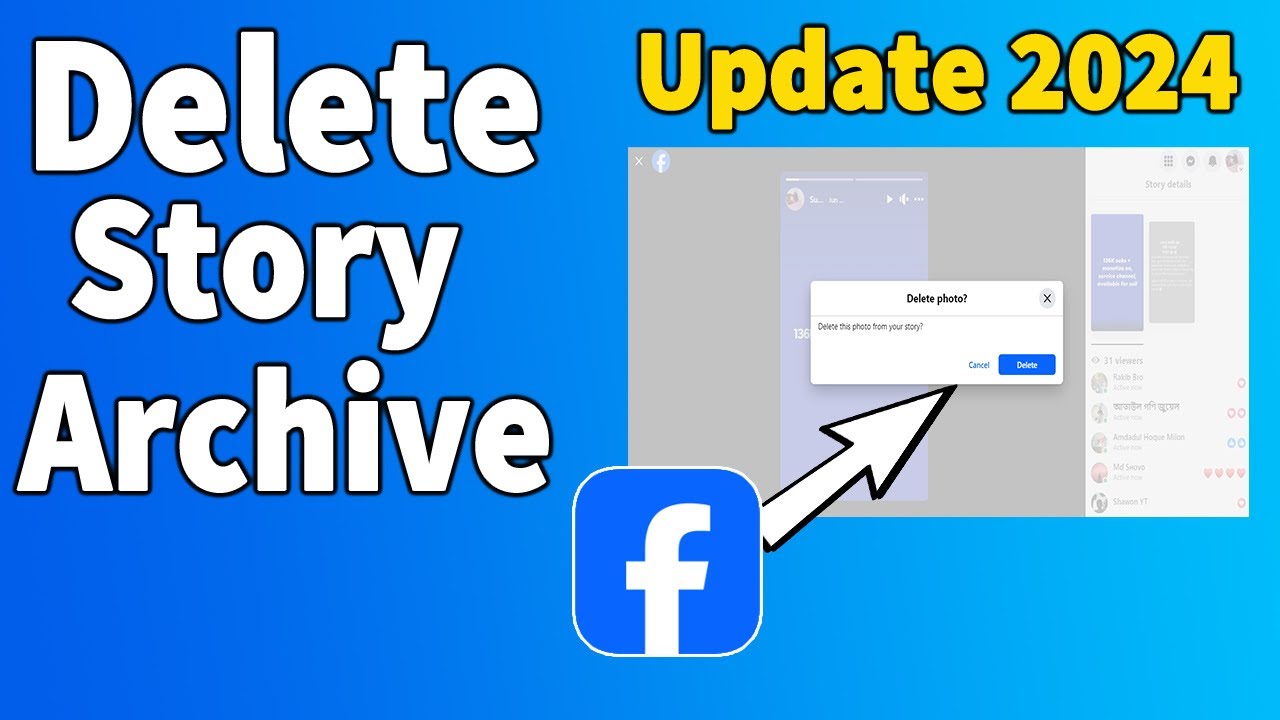 how-to-delete-story-archive-on-facebook-update-2024-youtube