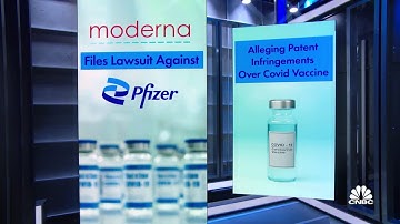 Moderna sues Pfizer and BioNTech