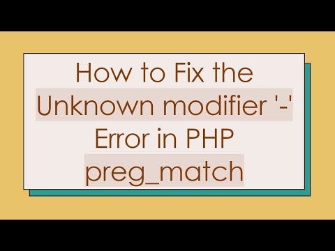 How to Fix
