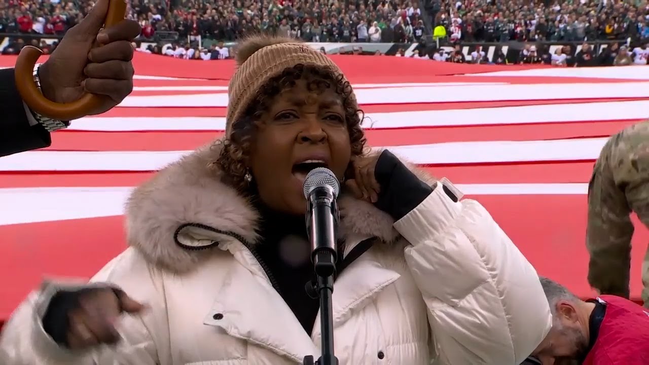 Anita Baker sings the National Anthem ahead of the NFC Championship Game |  NFL on FOX - YouTube