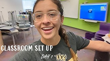 CLASSROOM SET UP - Day 1| 2020-2021