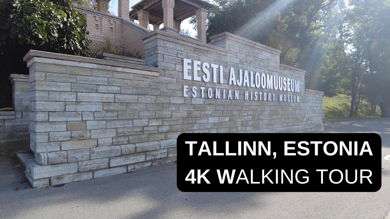 City walks - Tallinn, Estonia (4K walking tour)