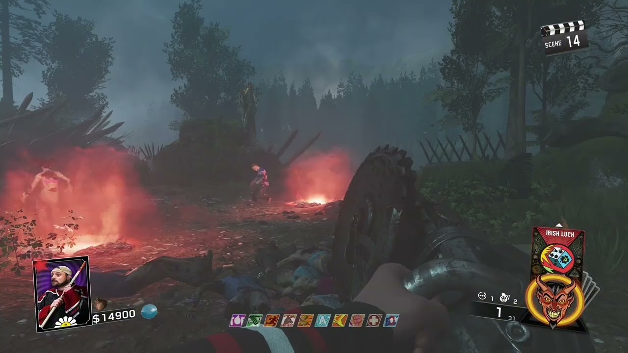 Rave in the red woods, round 30, smiley only!
