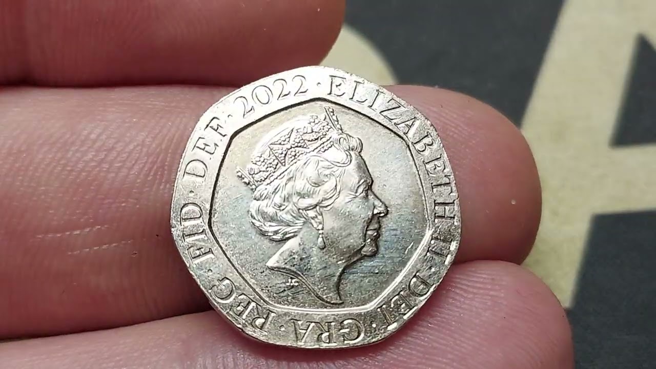 UK 2022 TWENTY PENCE COIN VALUE + REVIEW ELIZABETH II